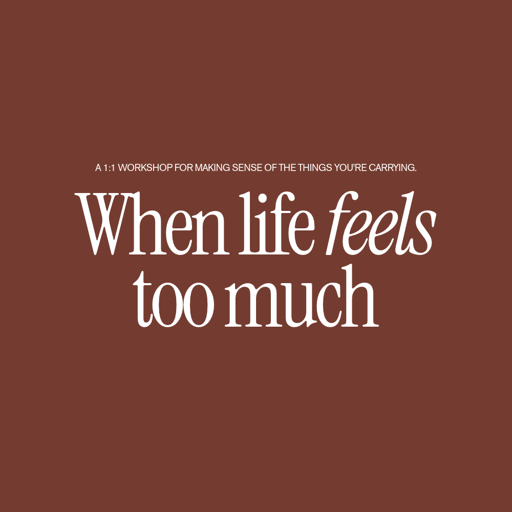 When Life Feels Too Much